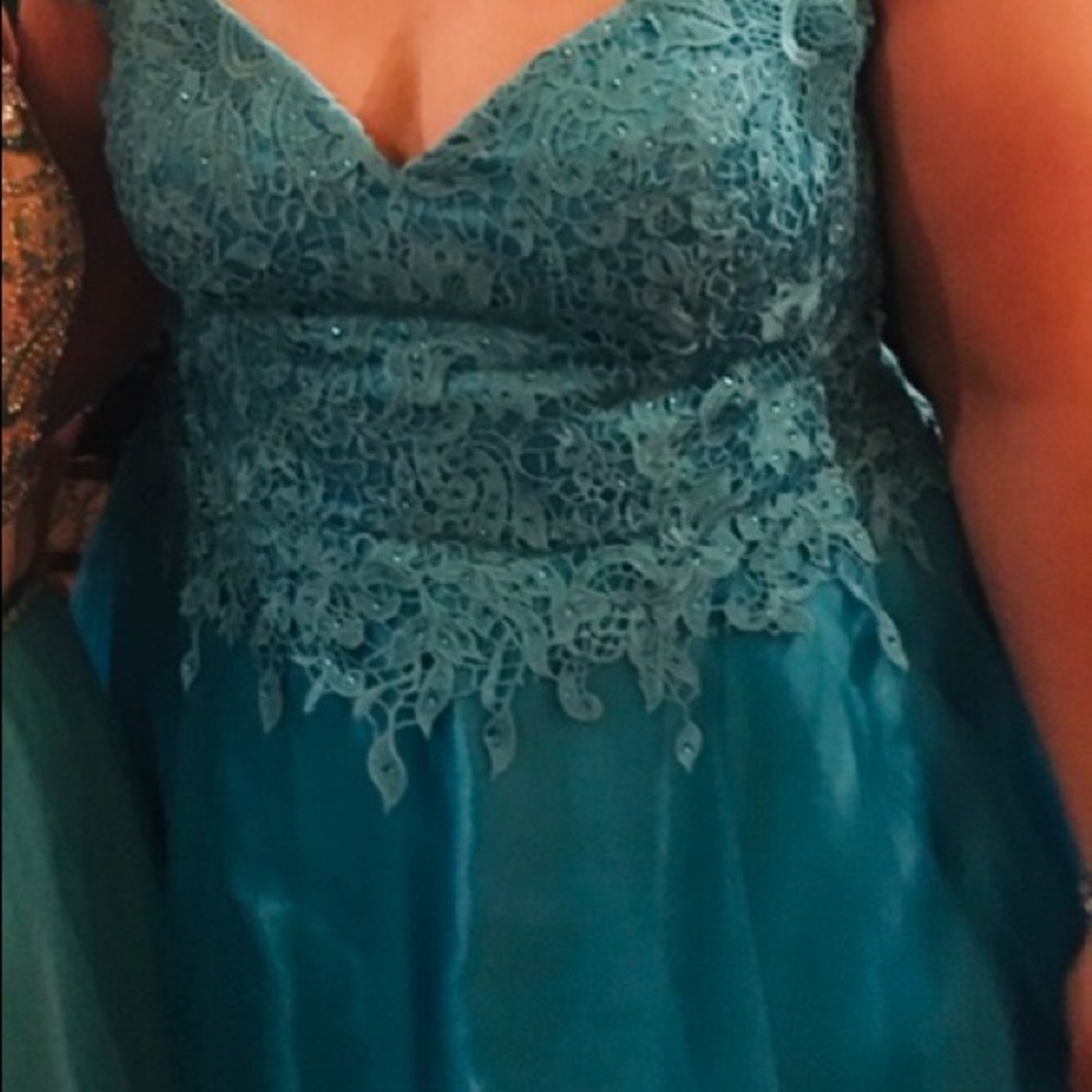 Strapless Prom Dress